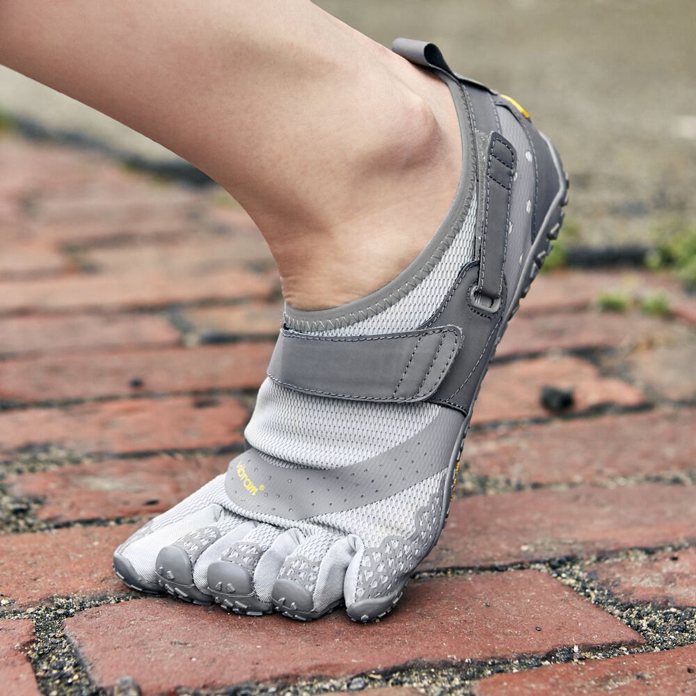 Zapatos De Agua Hombre Grises - FiveFingers V-Aqua - ZVGFSK-762